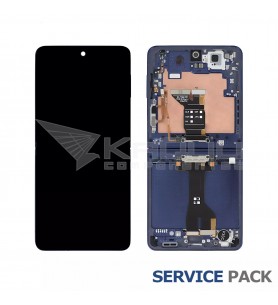 Pantalla Lcd Samsung Galaxy Z Flip7 F766B Marco Azul GH82-37581A GH82-38794A GH82-38996A Service Pack Ensamblado