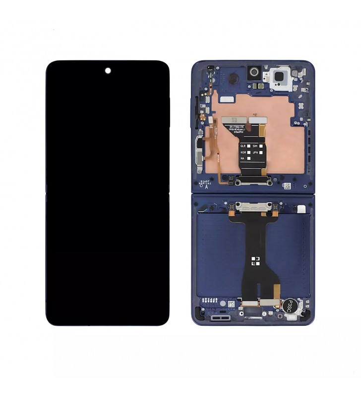 Pantalla Lcd Samsung Galaxy Z Flip7 F766B Marco Azul GH82-37581A GH82-38794A GH82-38996A Service Pack Ensamblado