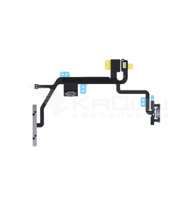 Flex Power Botón Encendido Volumen para iPhone 8 A1863, iPhone Se 2020 A2275, iPhone Se 2022 A2783