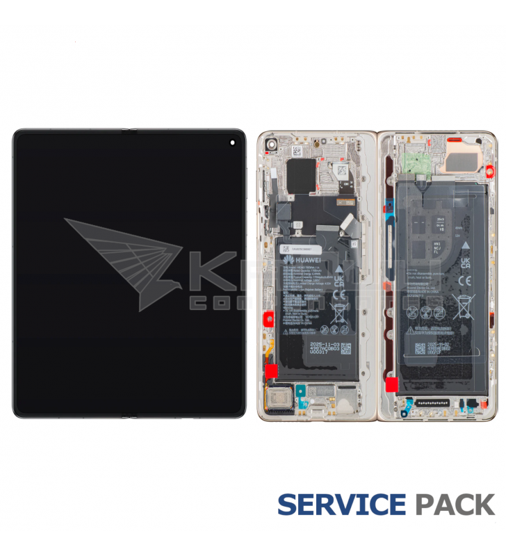 Pantalla Lcd Huawei Mate X7 DEL-AL10 Marco Dorado 02357JRJ Service Pack