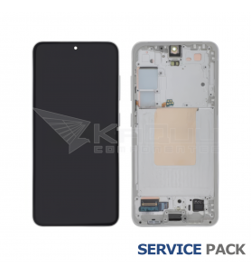 Pantalla Lcd Samsung Galaxy S24 S921B Marco Plata GH82-33287B Service Pack Ensamblada