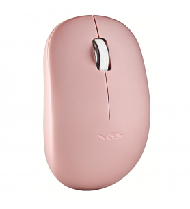 Ratón Óptico Inalámbrico NGS Fog Pro Pink 1000DPI Rosa