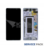 Pantalla Galaxy Note 8 Purpura Gris con Marco Lcd N950F GH97-21065C Service Pack