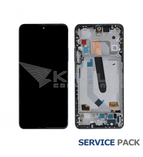 Pantalla Xiaomi Mi 11X Pro / Mi 11i COSMIC BLACK CON MARCO LCD M2012K11I M2012K11G 5600030K1100 SERVICE PACK