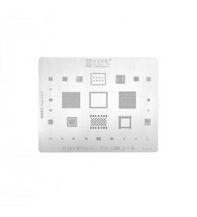 Plantilla reballing iPad5/Mini2-3 para iPad Air A1474 / Mini 2 A1489 / Mini 3 A1599 Chipset stencil IC chip