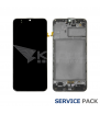 Pantalla Lcd Samsung Galaxy M21 M215F / M30S M307F Marco Negro GH82-22836A Service Pack