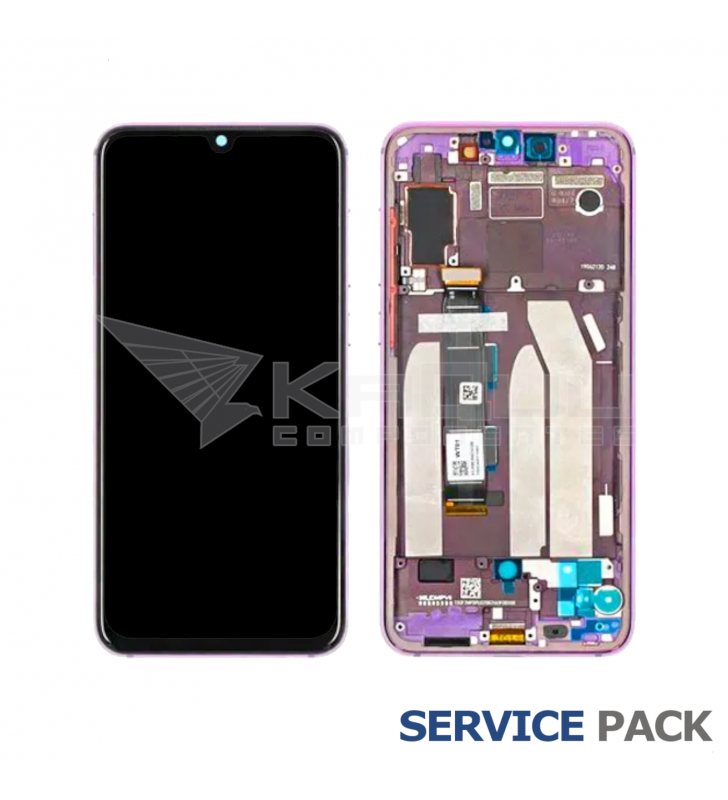 Pantalla Lcd Xiaomi Mi 9 SE M1903F2G Marco Púrpura 5612100040B6 Service Pack