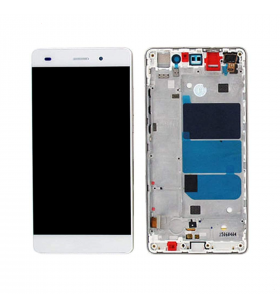 Pantalla Huawei P8 Lite BLANCA CON MARCO LCD ALE-L21