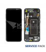 Pantalla Lcd Samsung Galaxy S8 G950F Marco Negro GH97-20457A Service Pack
