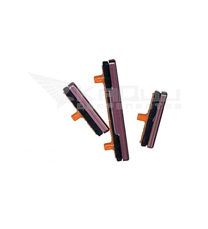 Botón encendido y volumen para Samsung Galaxy S9 G960F / S9 Plus G965F PURPURA