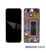 Pantalla Galaxy S9 Purpura con Marco Lcd G960F GH97-21696B Service Pack