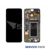 Pantalla Lcd Samsung Galaxy S9 Plus G965F Marco Gris GH97-21691C Service Pack