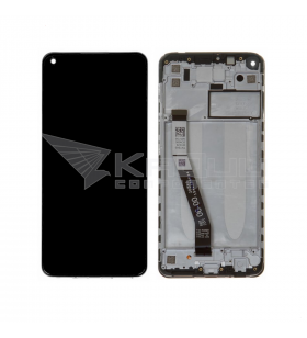 Pantalla Xiaomi Redmi Note 9, Redmi 10X 4G Negro con Marco Lcd M2010J19SC M2004J7AC