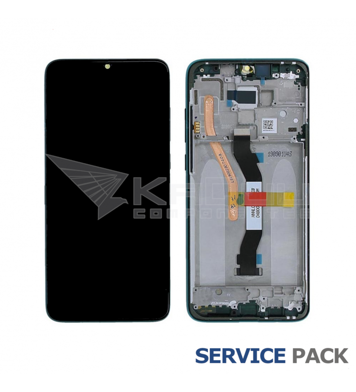 Pantalla Lcd Xiaomi Redmi Note 8 Pro M1906G7 Marco Verde 56000400G700 Service Pack