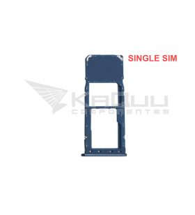 Soporte bandeja SIM / MicroSD para Samsung Galaxy A70 A705F A20 A205F AZUL