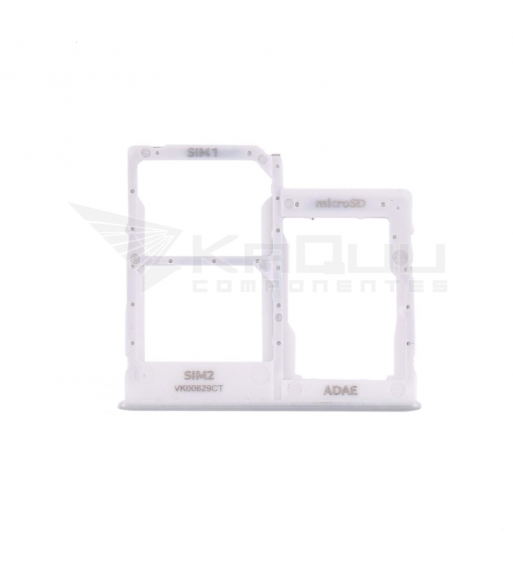 Soporte bandeja SIM / micro SD para Samsung Galaxy A41 A415F BLANCO