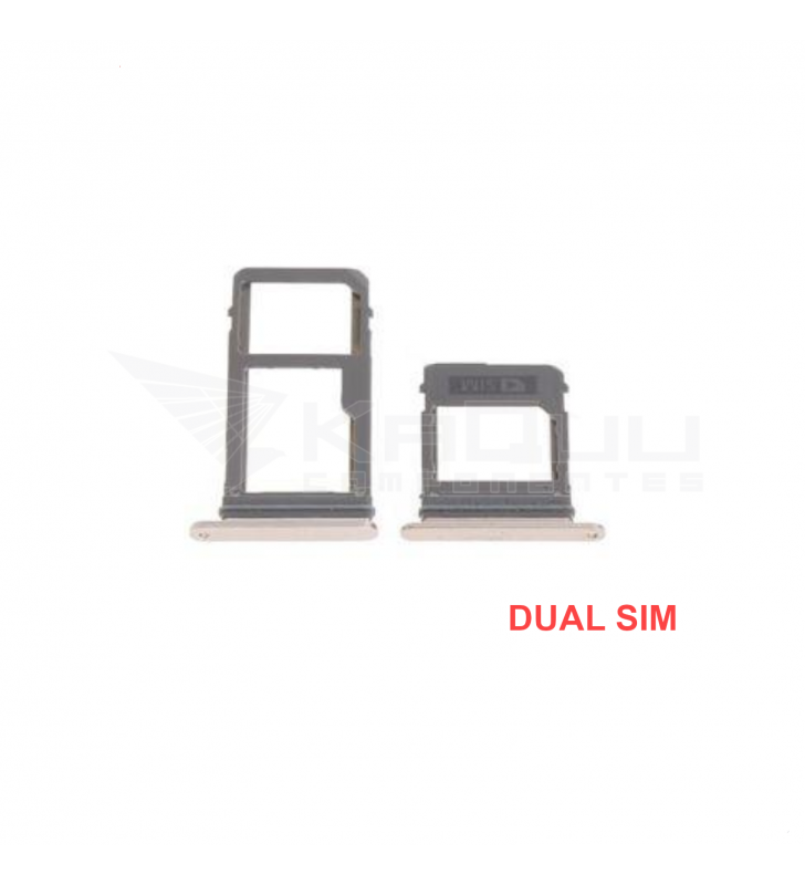 Soporte bandeja DUAL SIM / MicroSD para Samsung Galaxy A5 2017 A530F / A730F ROSA