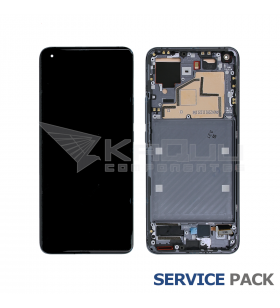 Pantalla Xiaomi Mi 11 5G Midnight Gris con Marco Lcd M2011K2C 56000800K200 Service Pack