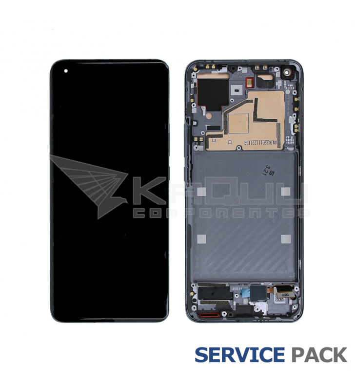 Pantalla Lcd Xiaomi Mi 11 5G M2011K2C Marco Negro 56000800K200 Service Pack