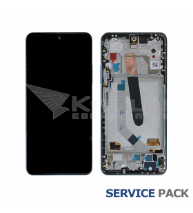 Pantalla Xiaomi Mi 11X Pro / Mi 11i / Poco F3 Pro Azul con Marco Lcd M2012K11I M2012K11G M2102J20SG 5600040K1100 Service Pack