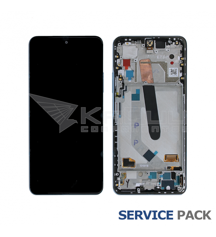 Pantalla Lcd Xiaomi Poco F3 M2012K11AG, Mi 11i, Mi 11X Pro, Mi 11 Pro Marco Azul 560005K11A00 5600050K1100 Service Pack