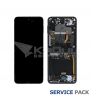Pantalla Galaxy Z Flip 3 5G Phantom Black Negro con Marco Lcd F711B GH82-27243A Service Pack