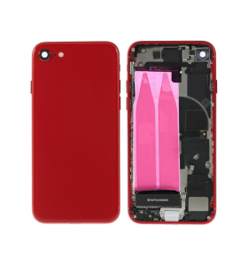 Chasis con Componentes Carcasa Marco Y Tapa para Iphone 8 A1863 A1907 Rojo