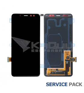Pantalla Galaxy A8 2018 Negro Lcd A530F GH97-21406A GH97-21529A Service Pack