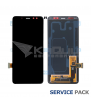 Pantalla Lcd Galaxy A8 2018 A530F Negro GH97-21406A GH97-21529A Service Pack