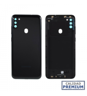 Tapa Batería Back Cover para Samsung Galaxy A11 A115F Negra Premium