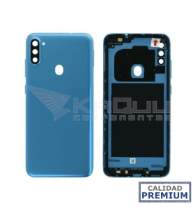 Tapa Batería Back Cover para Samsung Galaxy A11 A115F Azul Premium