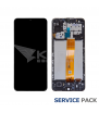 Pantalla Lcd Samsung Galaxy M12 2021 M127F Marco Negro GH82-25042A GH82-25043A Service Pack