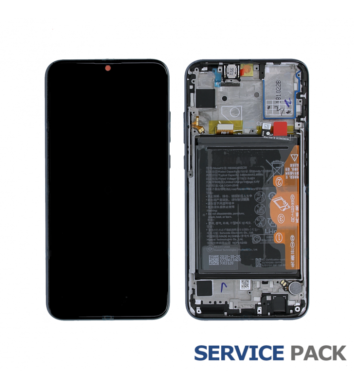 Pantalla Lcd Huawei Honor 10 Lite HRY-AL00 Marco Negro 02352GWN Service Pack