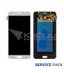 Pantalla Lcd Samsung Galaxy J7 2016 J710F Blanco GH97-18855C Service Pack