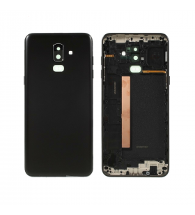 Tapa Batería Back Cover para Samsung Galaxy J8 Plus J810F Negra