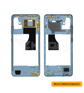 Carcasa Central o Marco Intermedio para Samsung Galaxy A51 A515F Azul Reacondicionado