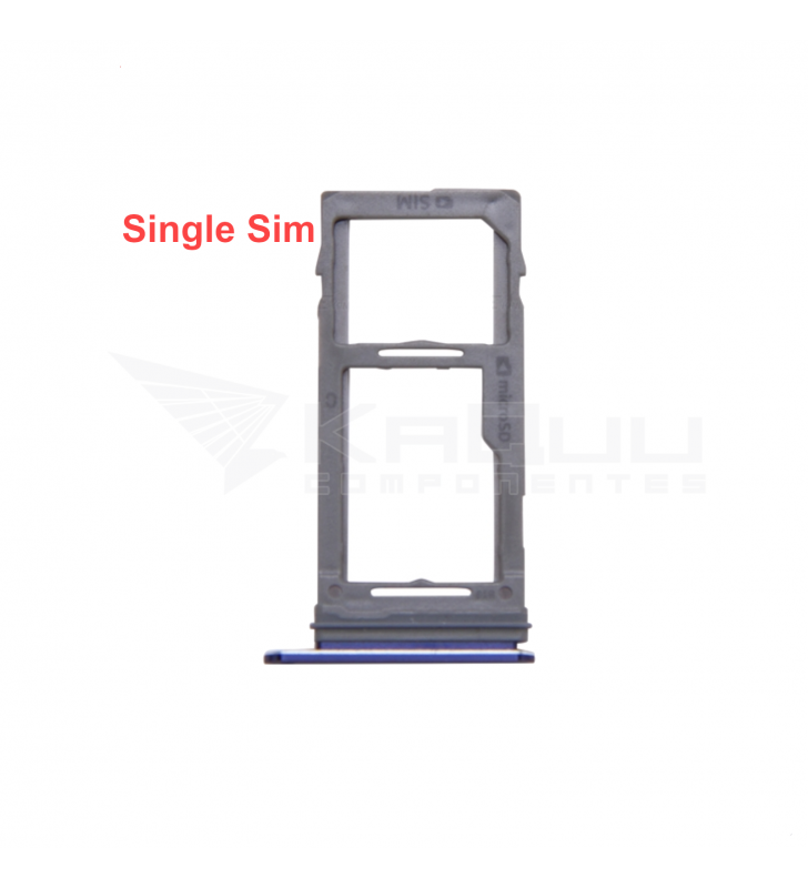 Bandeja Sim Dual para Samsung Galaxy Note 9 N960F Azul Claro