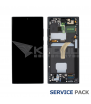 Pantalla Lcd Samsung Galaxy S22 Ultra G908B S908B Marco Negro GH82-27488A GH82-27489A Service Pack