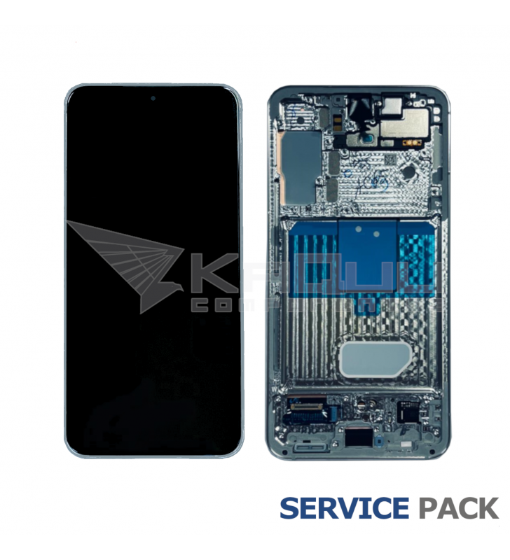 Pantalla Lcd Samsung Galaxy S22 S901B Marco Verde GH82-27520C Service Pack