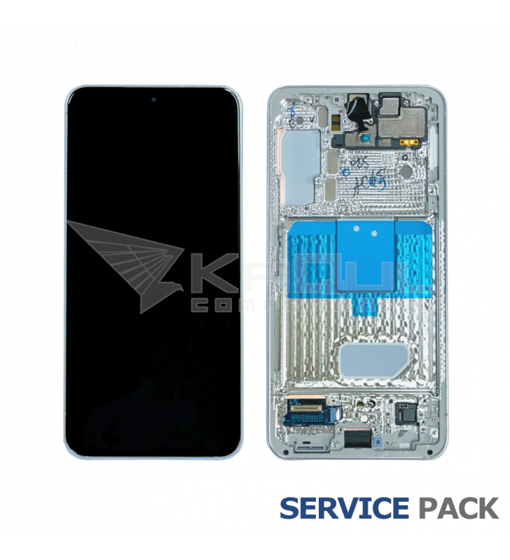 Pantalla Lcd Samsung Galaxy S22 S901B Marco Blanco GH82-27520B Service Pack