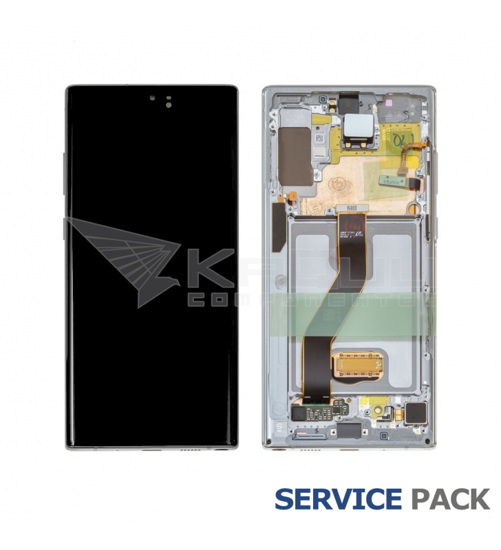 Pantalla Lcd Samsung Galaxy Note 10 Plus / 5G N975F N976B Marco Plata GH82-20838C Service Pack