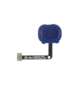 Flex Botón Home / Lector Huella para Samsung Galaxy M20 M205F / M30 M305F Azul
