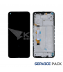 Pantalla Lcd Xiaomi Redmi Note 9T M2007J22G, Redmi Note 9 5G M2007J22C Marco Negro 56000B0J2200 Service Pack