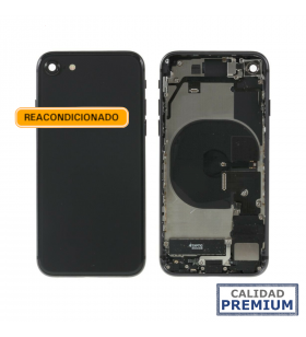 Chasis Carcasa Marco Y Tapa para Iphone 8 A1863 A1905 Negro Premium Reacondicionado