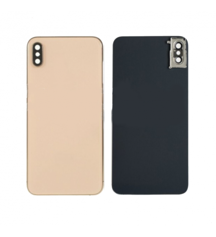 Tapa Trasera con Lente para iPhone Xs Max A1921 Dorado