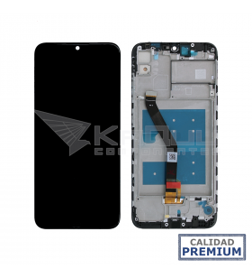 Pantalla Huawei Y6 2019 Negro con Marco Lcd MDR-LX1 Premium