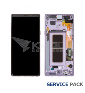 Pantalla Galaxy Note 9 Lavender Lavanda con Marco Lcd N960F GH97-22269E Service Pack