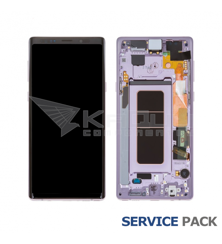 Pantalla Lcd Samsung Galaxy Note 9 N960F Marco Lavanda GH97-22269E Service Pack