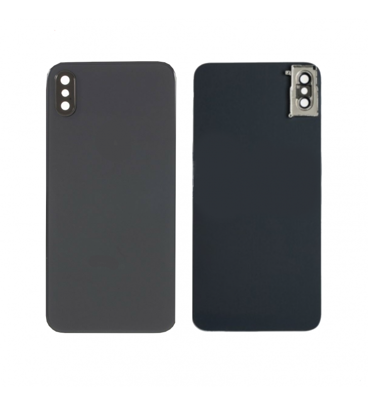 Tapa Bateria Back Cover con Lente para Iphone X A1865 Negro