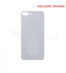 Tapa Bateria Back Cover Agujero Grande para Iphone 8 Plus A1864 Blanco